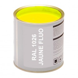 PEINTURE FLUO JAUNE