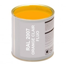 PEINTURE FLUO ORANGE CLAIR