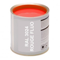 PEINTURE FLUO ROUGE