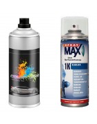 PACK BOMBE AEROSOL PEINTURE + VERNIS AUTO